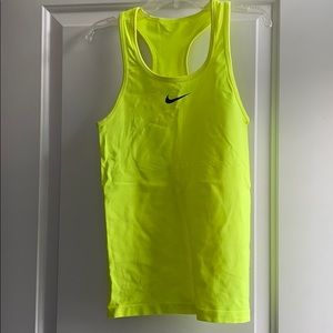Yellow Nike Tank
